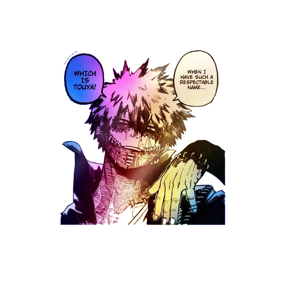 Touya! Holographic Stickers